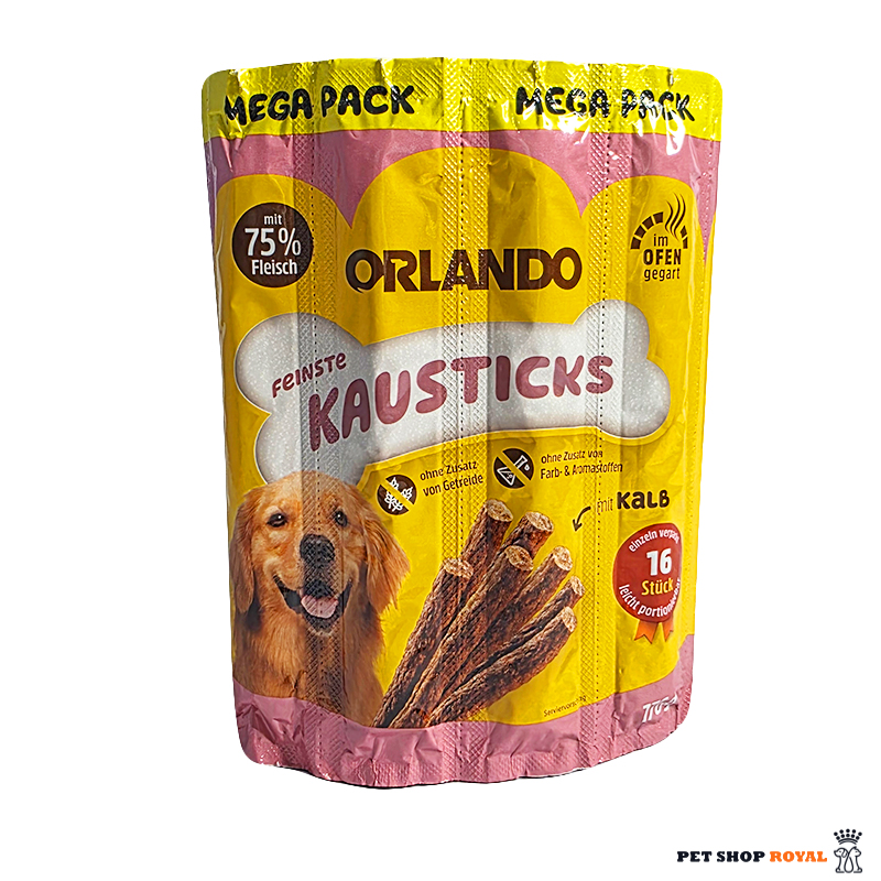 تشویقی مدادی سگ اورلاندو با طعم گوشت گوساله Orlando Stick Veal (یک عدد )