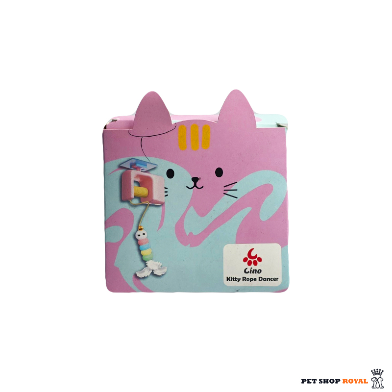 اسباب بازی آویز خودکار گربه لاینو kitty rope dancer