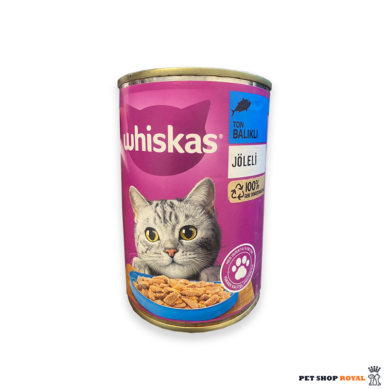 کنسرو گربه بالغ ویسکاس با طعم ماهی 400 گرمی| WHISKAS Adult Cat Food With Fish 400g