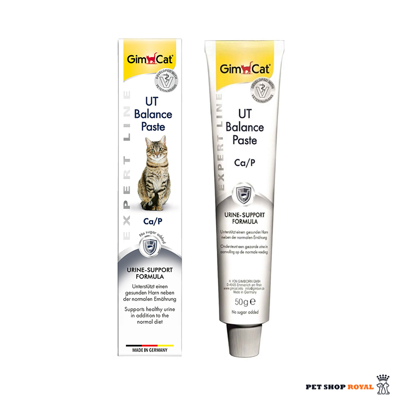 خمیر گربه مراقبت مجاری ادراری جیم کت 50 گرمی | GimCat UT Balance Paste