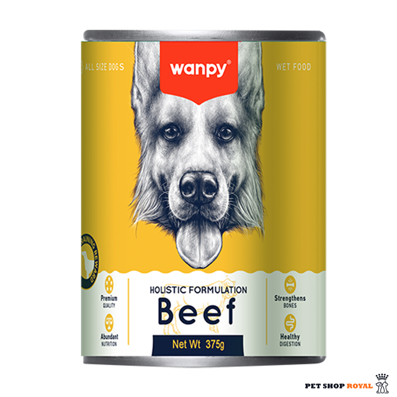کنسرو سگ ونپی wanpy طعم گوشت